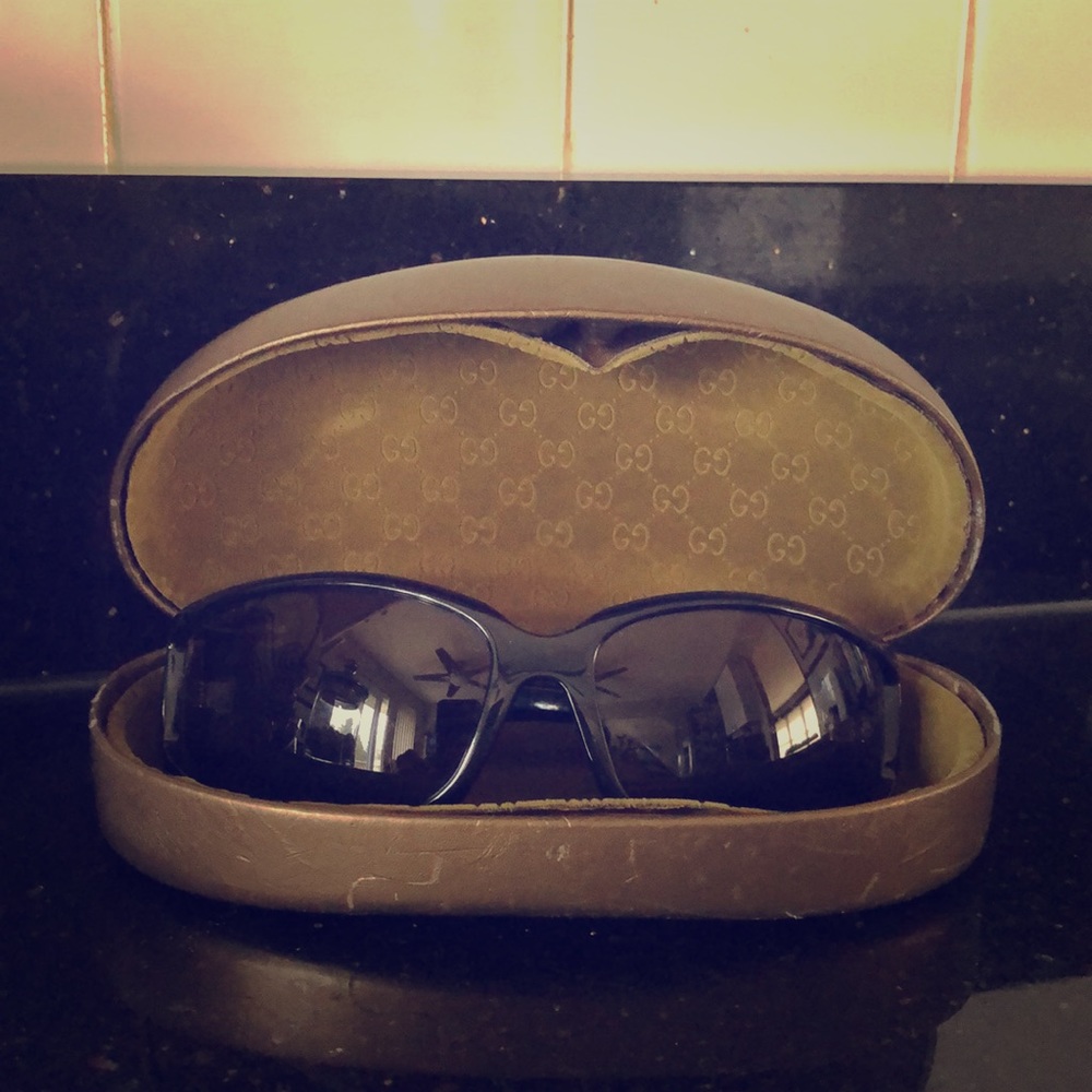 Vintage Gucci black sunglasses